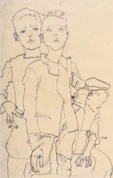 Trois garçons des rues